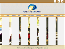 Tablet Screenshot of oystersandpearls.org